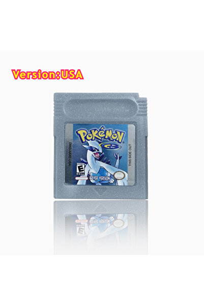 Choice24 بطاقة ألعاب بانداي يو إس إيه الفضية لجهاز جيم بوي كولور، خرطوشة ألعا...