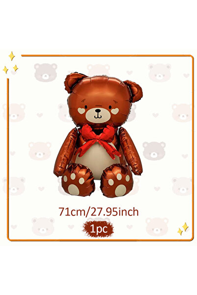 Choice Other 1pc 1pc3D Cute Cartoon Embracing Bear Aluminum Film Balloon for ...