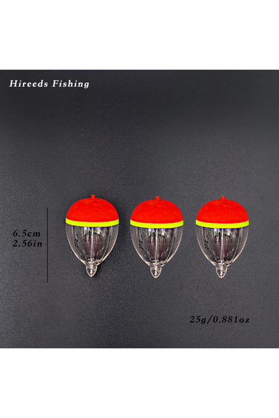 Choice 25 غرام، 3 قطع من عوامات الصيد البلاستيكية من Hireedsfishing، عوامات ب...