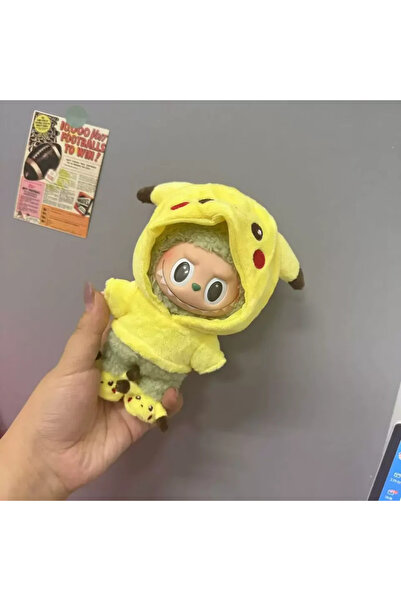 Choice لا دمية، طقم ملابس دمية قطيفة صغيرة جديدة، بدلة بيكاتشو لطيفة، دمية كر...