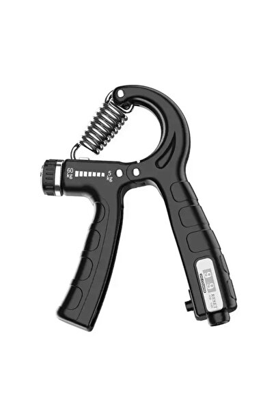 Choice Mechanical 5-60Kg Electronic Counting Hand Grips Strengthener Arm Spri...