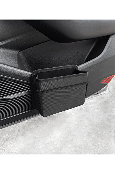 choice2 حقيبة تخزين معلقة متعددة الوظائف سوداء اللون، قطعة واحدة، تُعلق على ظ...