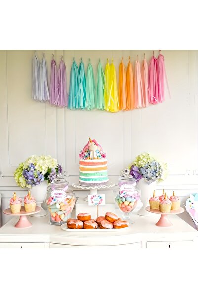 Choice Rainbow 8color 40 pcs Assembled Versatile And Reusable Tissue Paper Ta...