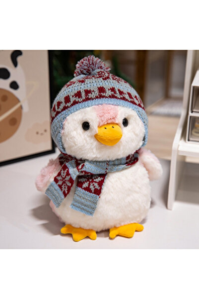 Choice 20 سم C  20 سم دمية بطريق قطيفة لطيفة ورقيقة على شكل قبعة ووشاح ووساد...