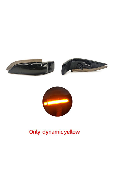 Choice1 قطعتان فقط باللون الأصفر لسيارات تويوتا كورولا، كامري، بريوس، فيوس، ي...