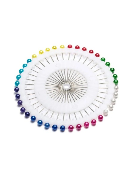 Choice 40pcs 40pcs Sewing Pins for Fabric Straight Pins with Colored Heads Co...
