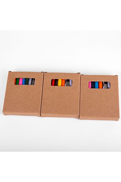 Choice 3 pc 12 Set Mini Drawing Class Colored Pencil Bulk for Kid 3.5 in Back...