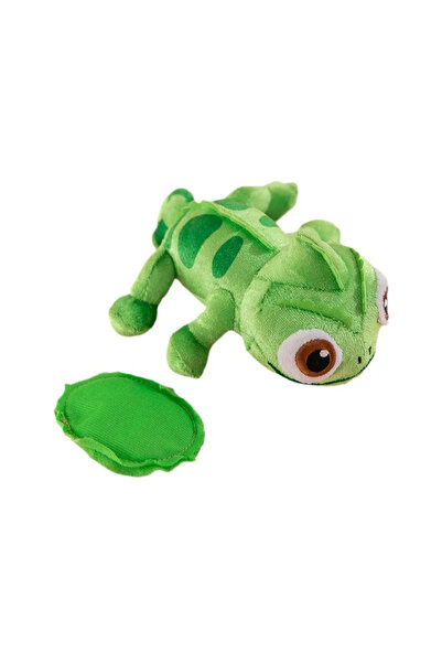 Miniso دمية باسكال رابونزيل الحرباء القطيفة الجديدة باللون الأخضر العسكري، 15...