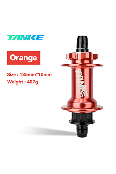 Choice 32H Orange TANKE Dirt Jump Hub Single speed Locks Aluminum Alloy 32hol...