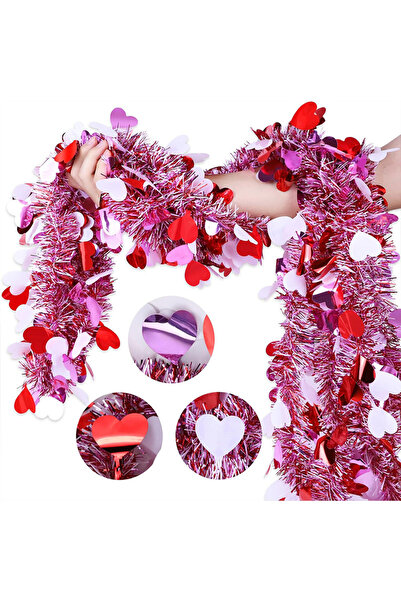 Choice مجموعة واحدة من زينة عيد الحب على شكل قلب، يمكنك صنعها بنفسك لتزيين ال...