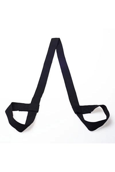 Choice حزام حمل أسود محمول لحصيرة اليوغا، مزود بأحزمة قابلة للتعديل للتخزين، ...