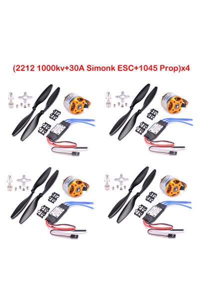 choice2 مجموعة من 2 محركات A2212 2212 1000KV بدون فرشاة و30A ESC بدون فرشاة ل...