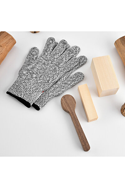 Choice Gray-Medium code Grade 5 HPPE Cut-resistant Gloves Kitchen and Garden ...