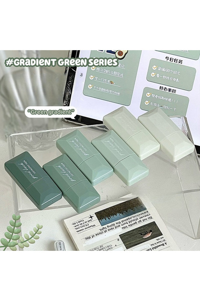 Choice Gradient Green 6 Pcs Correction Tape Gradient Color Series Instagram S...