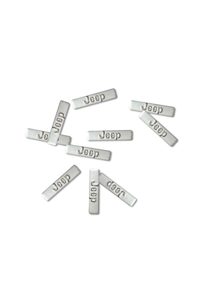 choice2 ١٠ قطع - ملصقات شعار مفتاح التحكم عن بعد الفضية لسيارة جيب جراند شيرو...