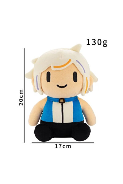 Choice لعبة تشوي 20 سم، دمية تشوي القطيفة، دمية محشوة للأطفال، وسادة تشوي الق...