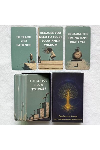 Choice بطاقات أوراكل A763 همسات لماذا، 56 بطاقة أوراكل إرشادية للوضوح والثقة ...