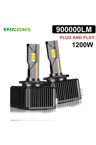 Choice1 D3S 6000K Cold White YHKOMS 1:1 D3S LED D1S D2S D4S Led Car Headlight...