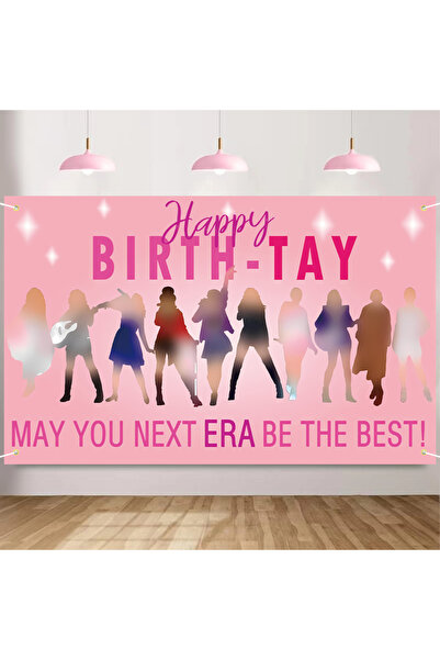 Choice taile Taylor Birthday Decorations, Popular Singer Era Birthday Backdro...