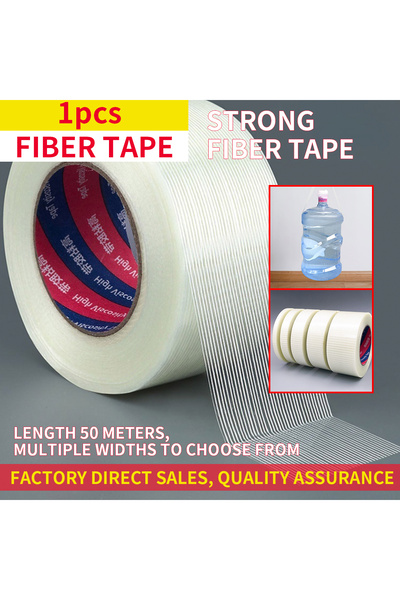 Choice3 شريط ألياف مخطط 30 مم 50 م، لفّ عازل لبطاريات الليثيوم، شريط من الألي...
