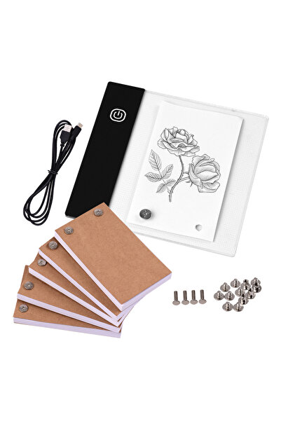 Choice multi Flip Book Kit with Mini Light Pad LED Lightbox Tablet Design wit...