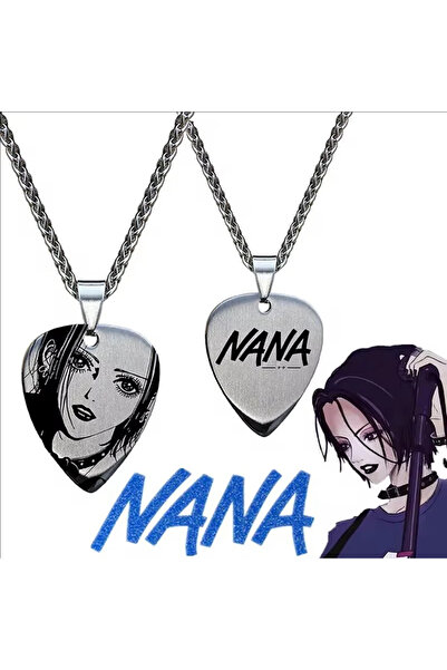 Choice قلادة فضية من أنمي نانا أوساكي نانا، قلادة تنكرية من الفولاذ المقاوم ل...