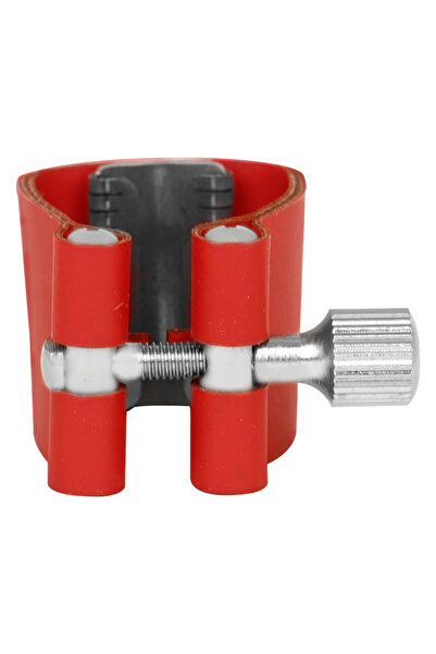 Choice مشبك ساكسفون أحمر عالي الجودة، مناسب لساكسفون ألتو، مشبك جلدي ناعم ملو...