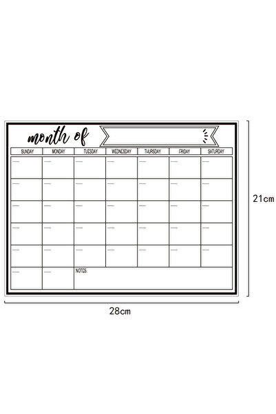 Choice قطعة واحدة من تقويم الثلاجة المغناطيسي القابل للمسح الجاف، مناسب لمجمو...