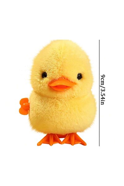 choice2 Duck-yellow 1PCS Yellow Jumping Chicken Plush Toys Moveable Chain Win...