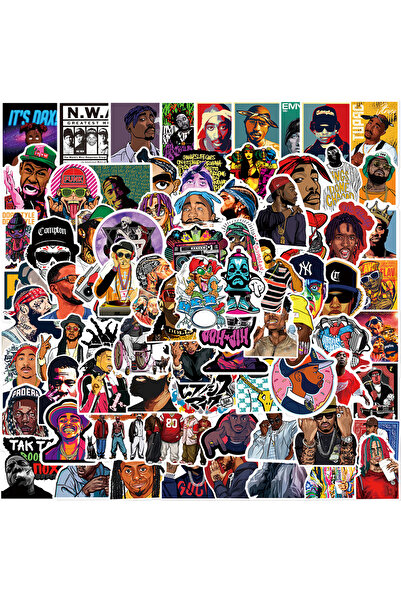 Choice ١٠ قطع، ١٠/٣٠/٥٠ قطعة، ملصقات جرافيتي رائعة مستوحاة من موسيقى الراب وا...