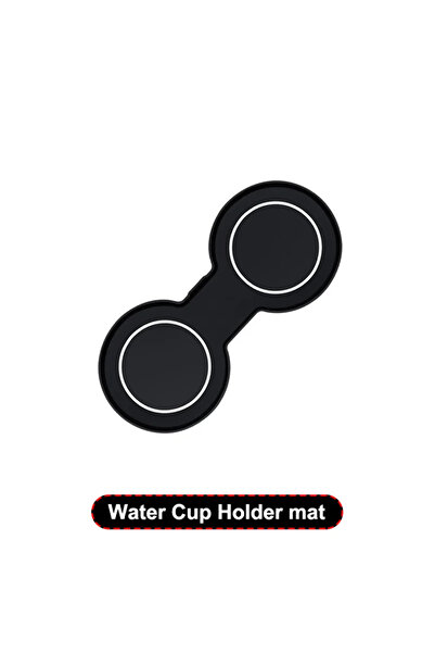 Choice حامل أكواب ماء أسود اللون لسيارة تسلا موديل 3 Y، قاعدة أكواب مطورة مان...