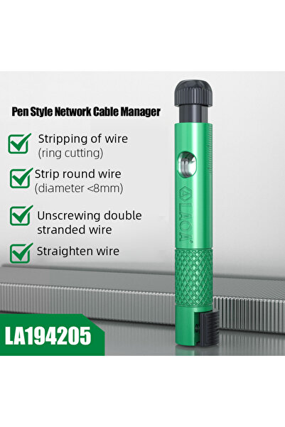 Choice قلم تقويم كابلات إيثرنت من لاوا، بطول 4.8 بوصة (017190025)، مناسب لكاب...