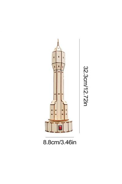 Choice A Scientific Model Kits satellite model, Rocket model, Assembling toy ...