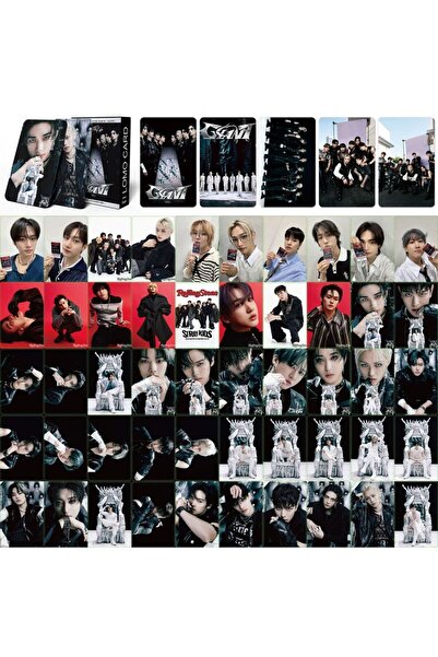 Choice SK-Q 55 ألبوم ستراي كيدز الجديد SKZ بطاقة صغيرة نجمة أنمي ملحقات مجموع...