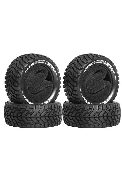 Choice 4 إطارات انزلاقية للطرق الممهدة بمقياس 1/10 لسيارات التحكم عن بعد بمقي...