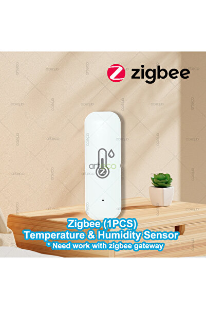 Choice مستشعر ذكي لدرجة الحرارة والرطوبة بتقنية Zigbee، جهاز مراقبة عن بعد في...