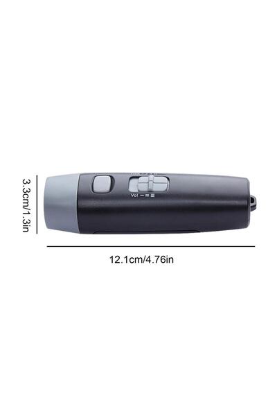 Choice Black Electric Whistle 3 sound effects Adjustable Whistle Handheld Whi...