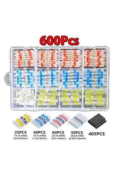 Choice3 600pcs 800pcs Solder Seal Wire Connectors Heat Shrink Insulated Elect...