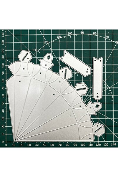 Choice قالب تقطيع مخروطي جديد للمدرسة WL2689، مناسب لصنع بطاقات سجل القصاصات ...