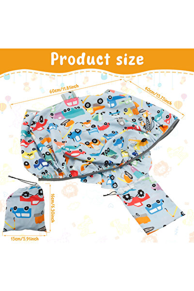 Choice A Baby Shopping Cart Seat Cover Polyester Waterproof Carton Style Baby...