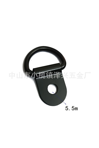 Choice 5.5 مم 10 قطع 10 قطع خطاف سحب على شكل حرف D حلقة ربط مرساة من الحديد و...