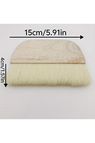 Choice 1pc 1Pc Handcrafted Wool Watercolor Brush with Natural Wooden Handle -...