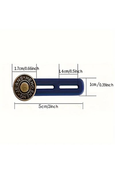 Choice 5pcs 5-Pack Adjustable Jeans Buckle Extenders, Vintage Waist Expander ...