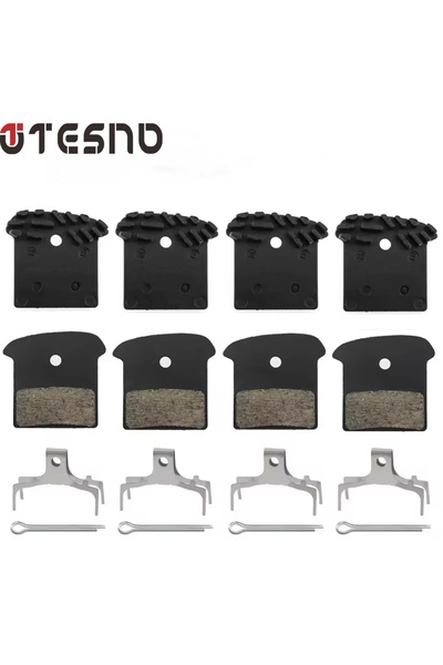 Choice 4 أزواج من وسادات فرامل قرصية للدراجات الجبلية من TESNO لـ Shimano J04...