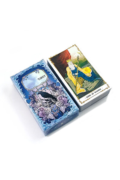 Choice بطاقات التارو الزرقاء الأكثر مبيعًا، النسخة الإنجليزية، لعبة بطاقات ال...