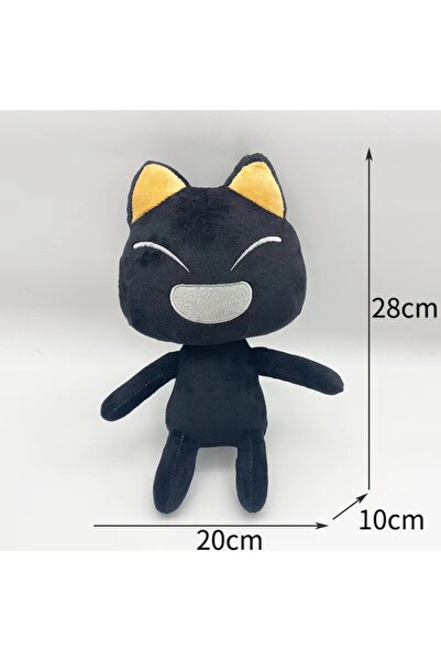 Choice D02 لعبة قطة كاواي تورو إينوي القطيفة بطول 28 سم، دمية حيوان كرتوني أن...