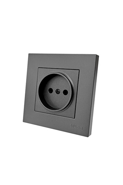 Choice EU 1 Socket Not Ground Grey Power Skets Plugs Sket Classic 250V Paint ...