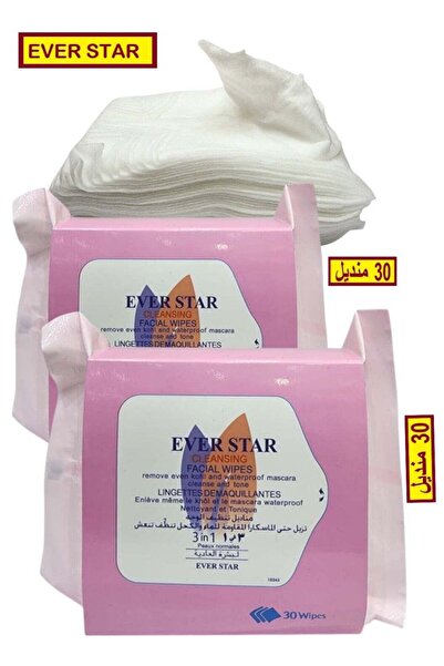 Everstar مناديل إيفر ستار لإزالة المكياج