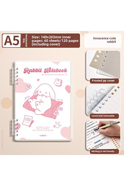 Choice A5 D A5 Dot Impression New Cute Series Spiral Notebooks Soft Cover Det...