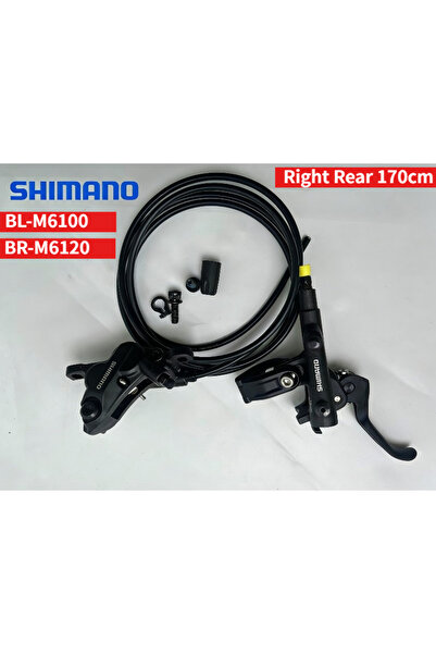 Choice فرامل قرصية هيدروليكية M6120 خلفية يمنى SHIMANO DEORE M6100 M6120 بطول...